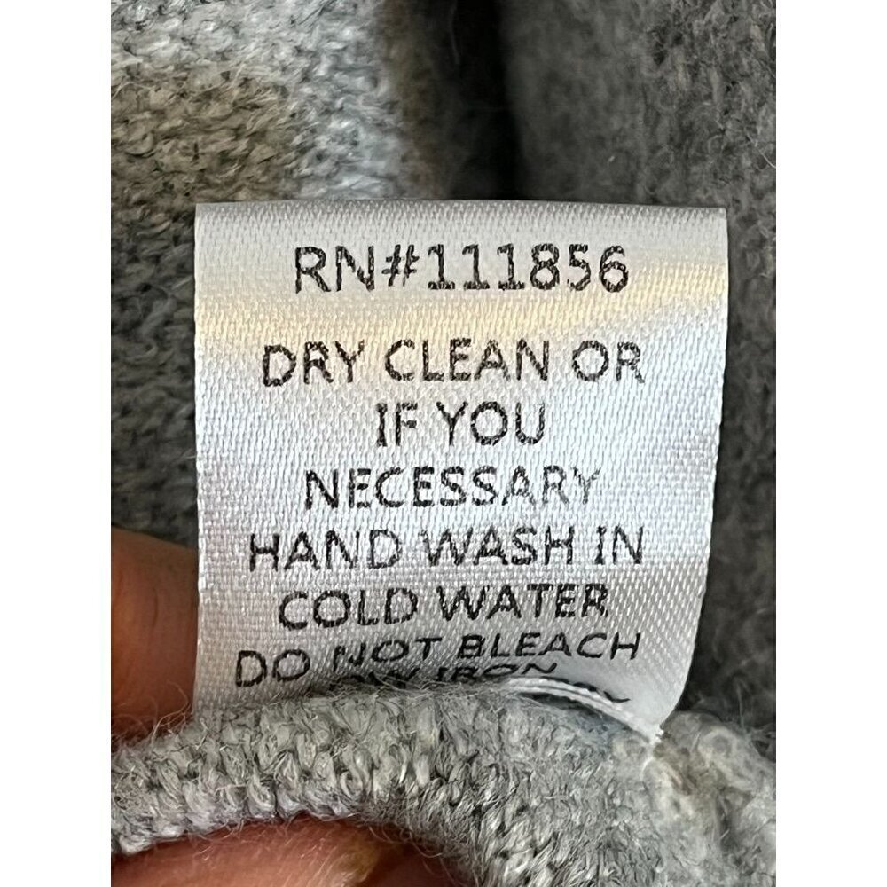 Cherish Sweater Women OS Gray Open Neck Poncho Neutral Color Block Shawl Winter - Picture 11 of 12